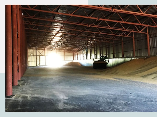 Строительство зернохранилищ в Горно-Алтайске