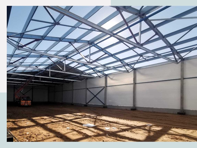 Строительство сенохранилищ в Горно-Алтайске