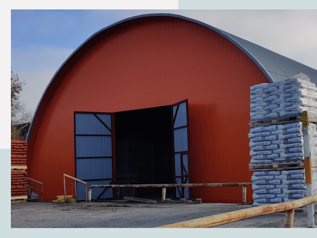 Полукруглые ангары по цене от 622 руб. в Горно-Алтайск