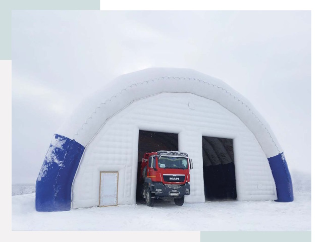 Мобильные ангары в Горно-Алтайске