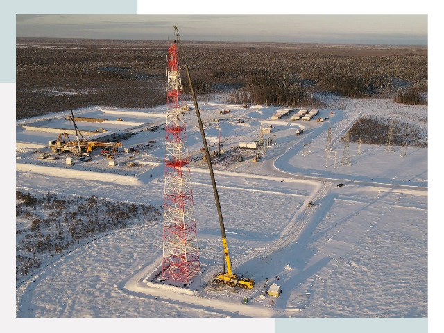 Мачты связи в Горно-Алтайске