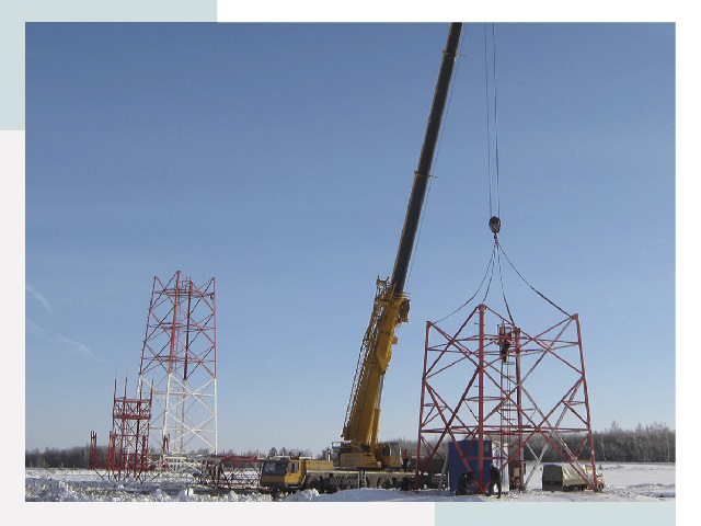 Монтаж вышек связи в Горно-Алтайске