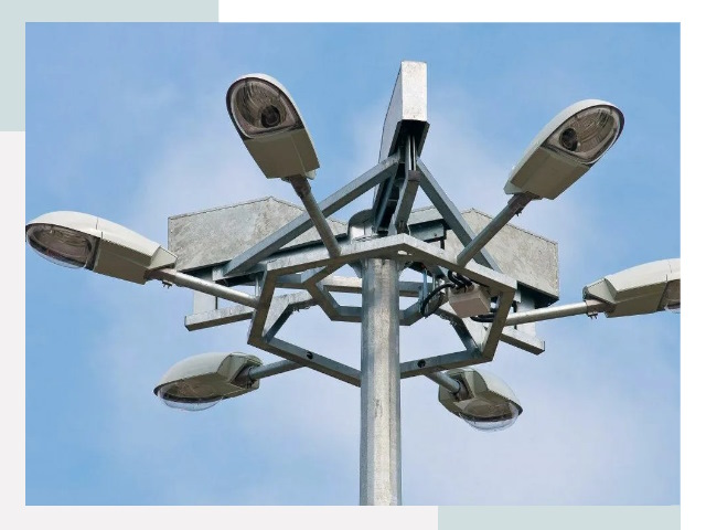 Монтаж осветительных мачт в Горно-Алтайске