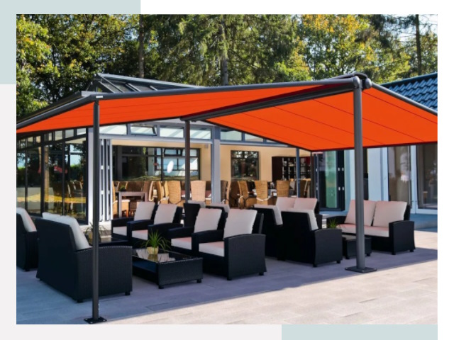 Навесы для кафе и ресторанов в Горно-Алтайске