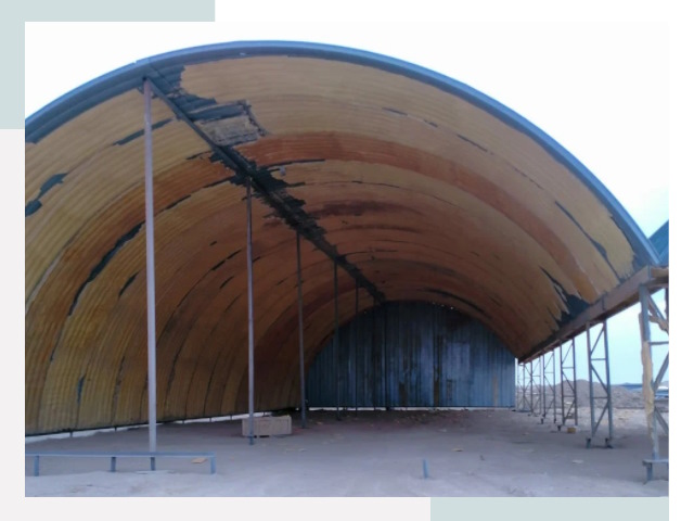 Реконструкция ангаров в Горно-Алтайске