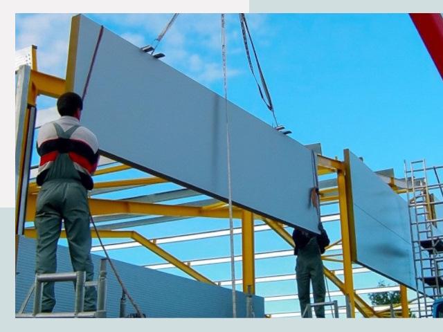 Монтаж сэндвич-панелей в Горно-Алтайске от 622 руб.